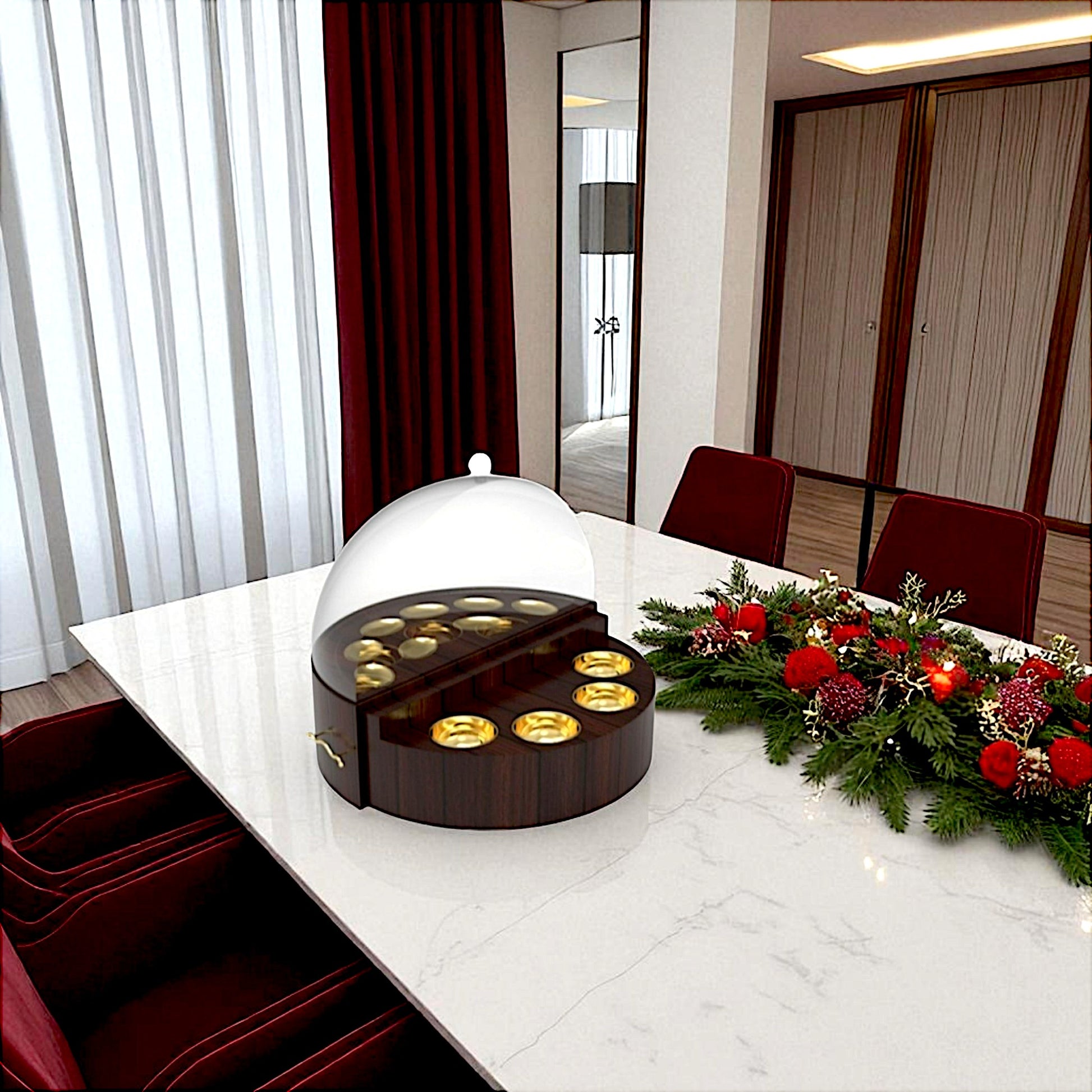 Wooden Foldable Room Table