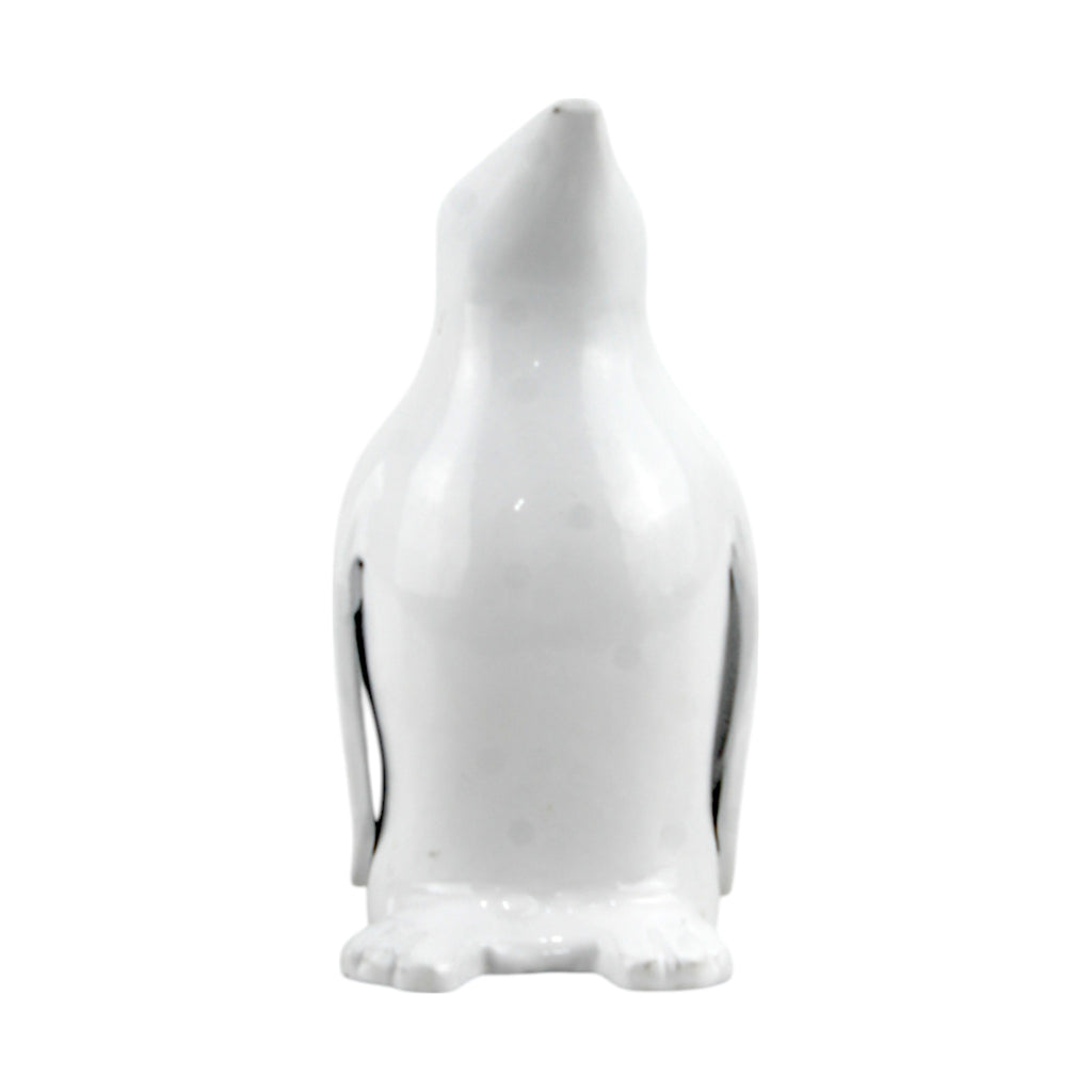 White Aluminum Penguin Figurine