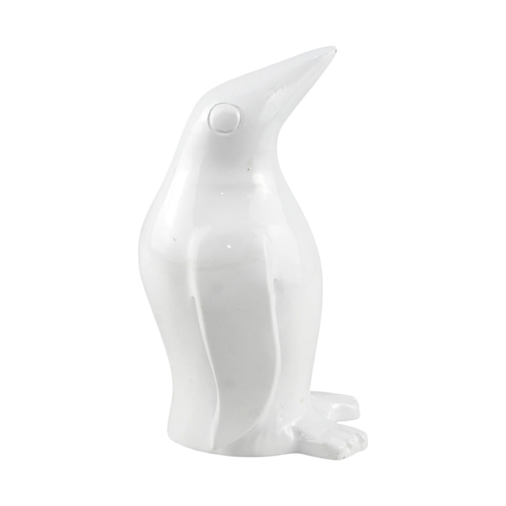 White Aluminum Penguin Figurine