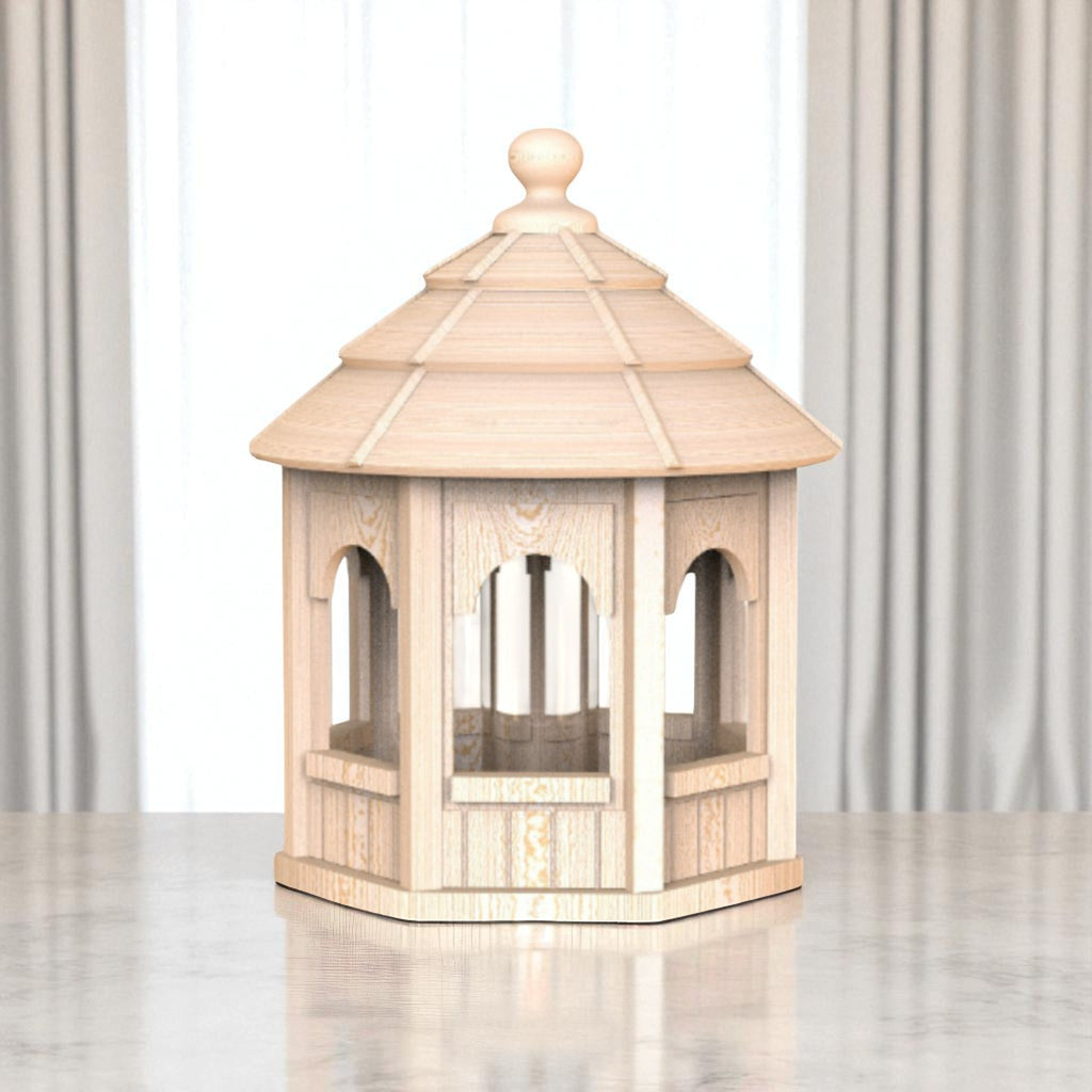 Handcrafted Wooden Bird Feeder