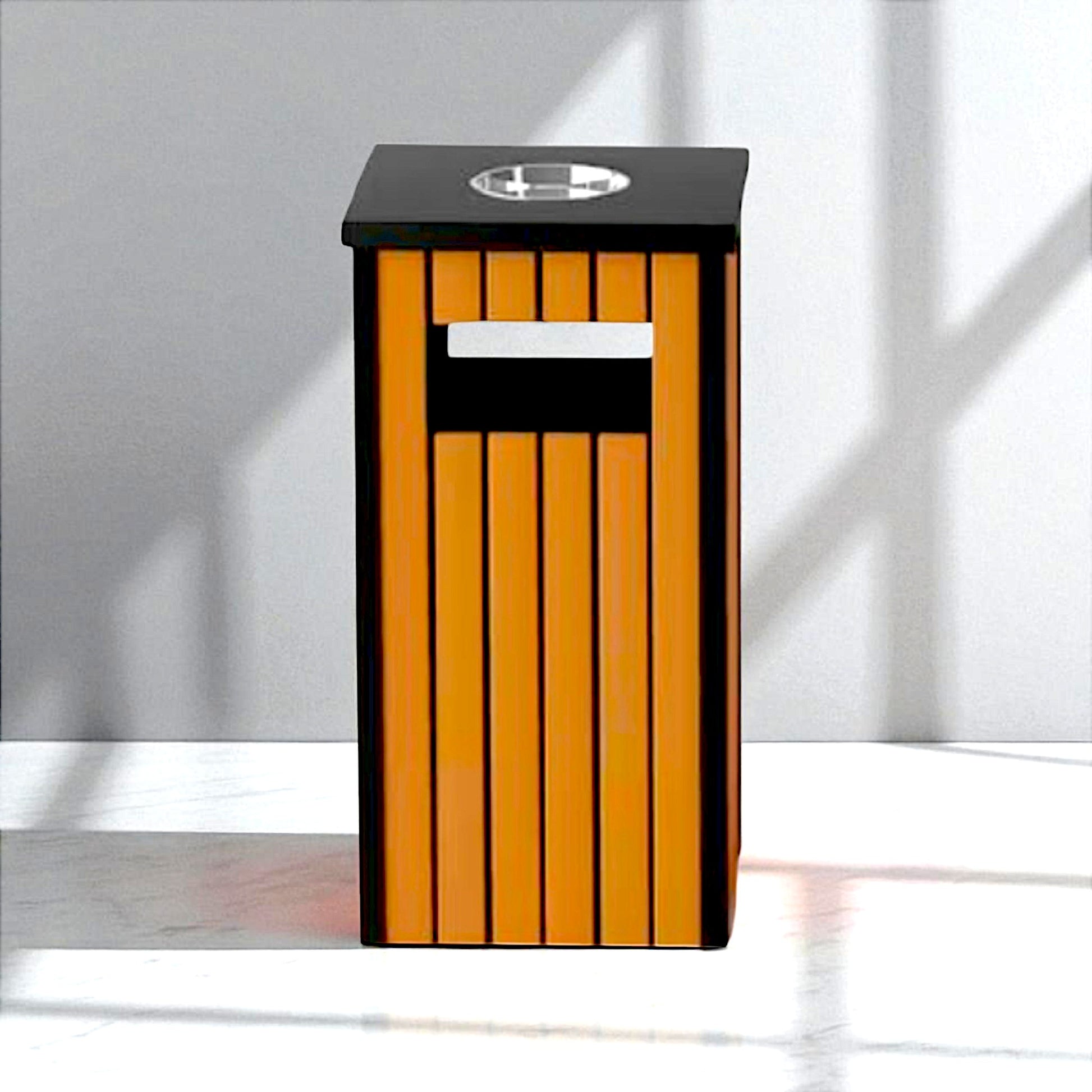 Outdoor Wooden Dustbins