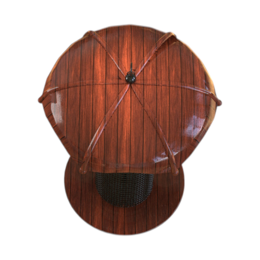 Umbrella Top Wooden Bird Feeder