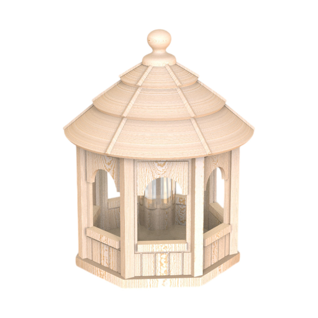 Handcrafted Wooden Bird Feeder